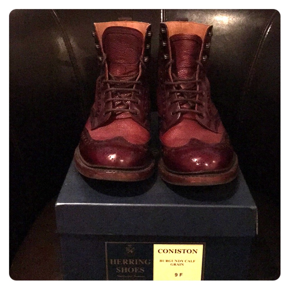 Herring England Handmade Leather Boots